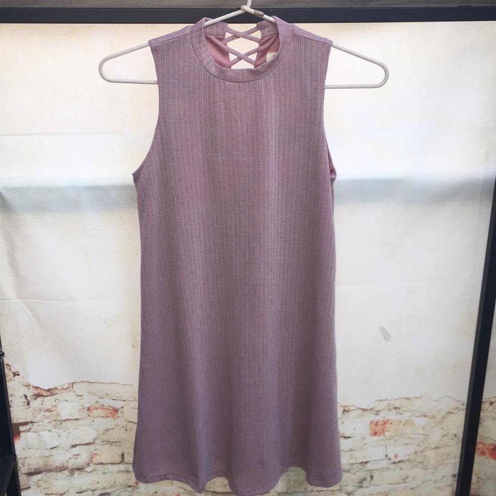 NWT PP LA Girls Sleeveless Ribbed Dress
